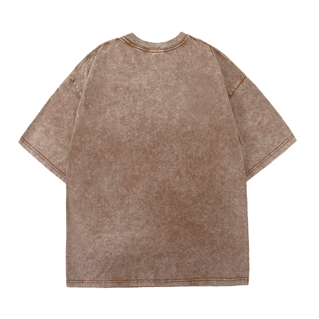 Brown Washed Icon T-shirt CoastBcn