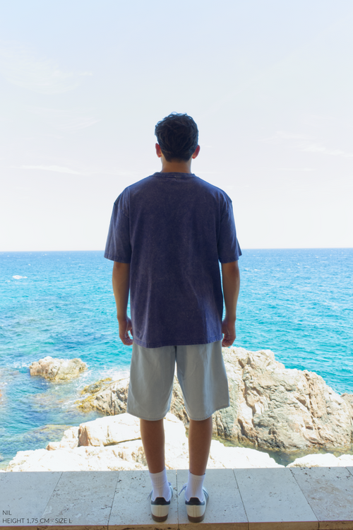 Blue Washed Icon T-shirt CoastBcn