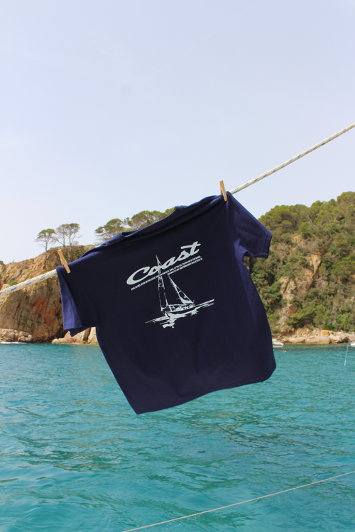 Navy Blue Velero T-Shirt CoastBcn