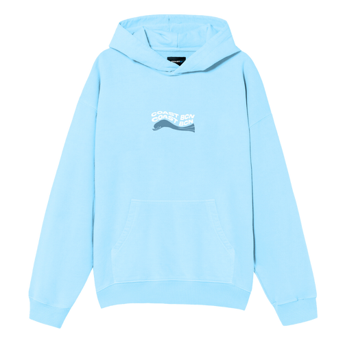 Baby Blue Outer Hoodie CoastBcn
