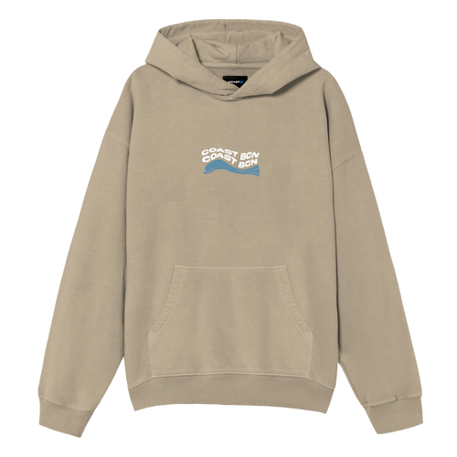Khaki Outer Hoodie CoastBcn