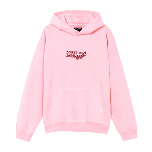 Pink Wake Up Hoodie CoastBcn