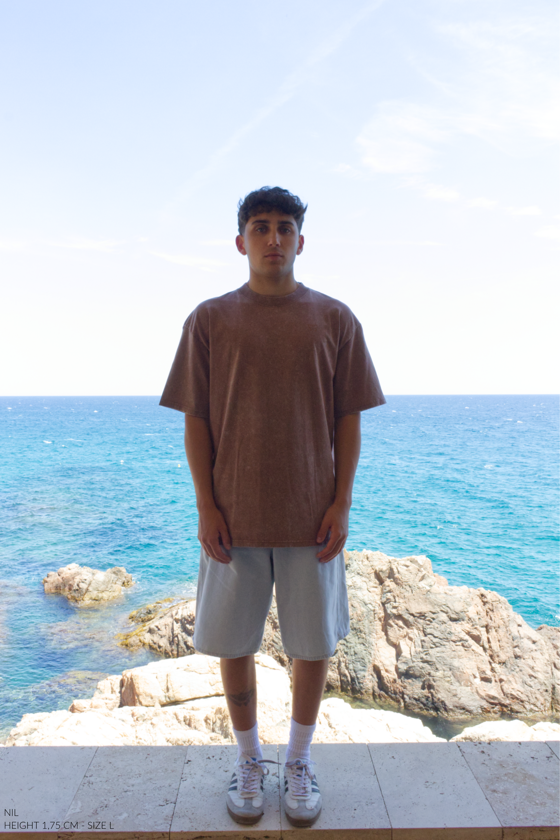 Brown Washed Icon T-shirt CoastBcn