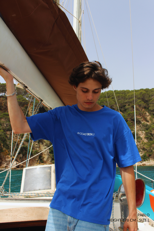 Electric Blue Horizon T-Shirt CoastBcn