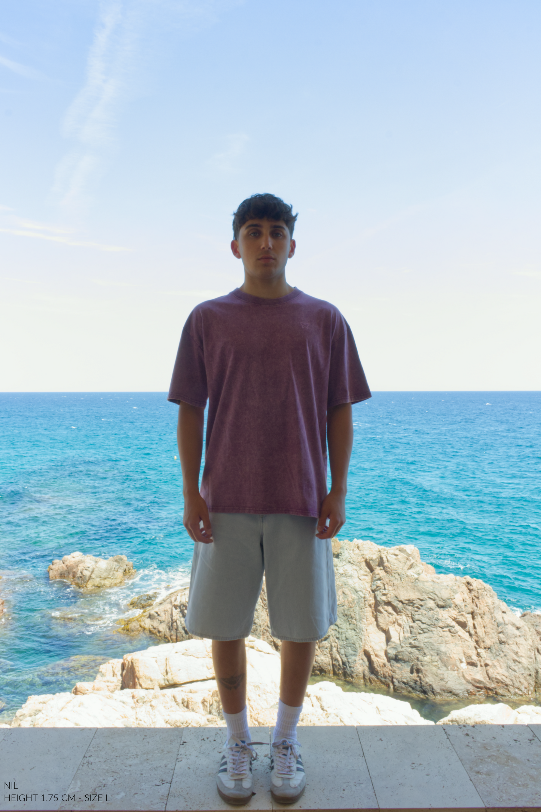 Purple Washed Icon T-shirt CoastBcn