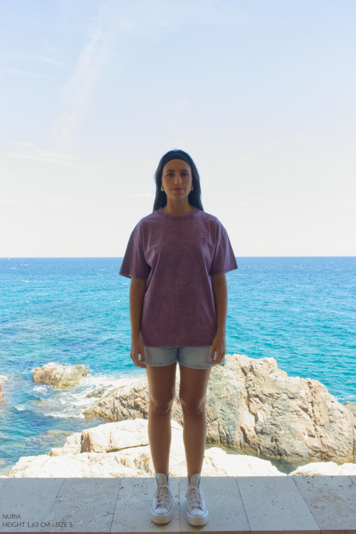 Purple Washed Icon T-shirt CoastBcn