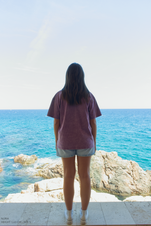 Purple Washed Icon T-shirt CoastBcn