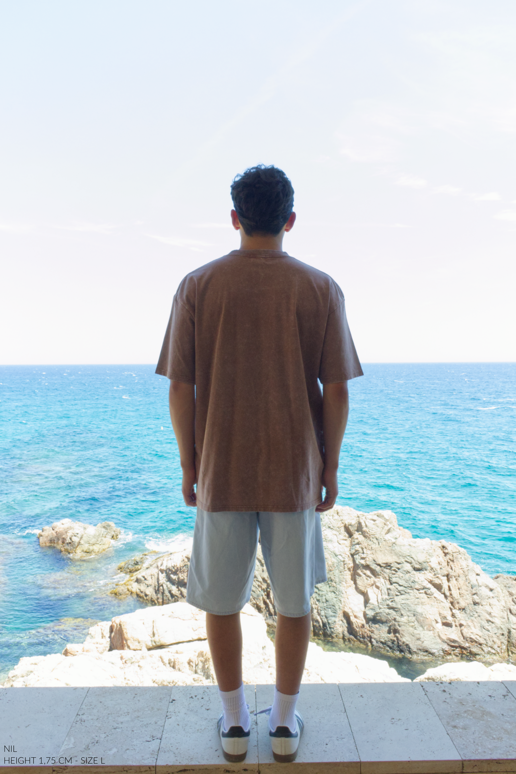 Brown Washed Icon T-shirt CoastBcn