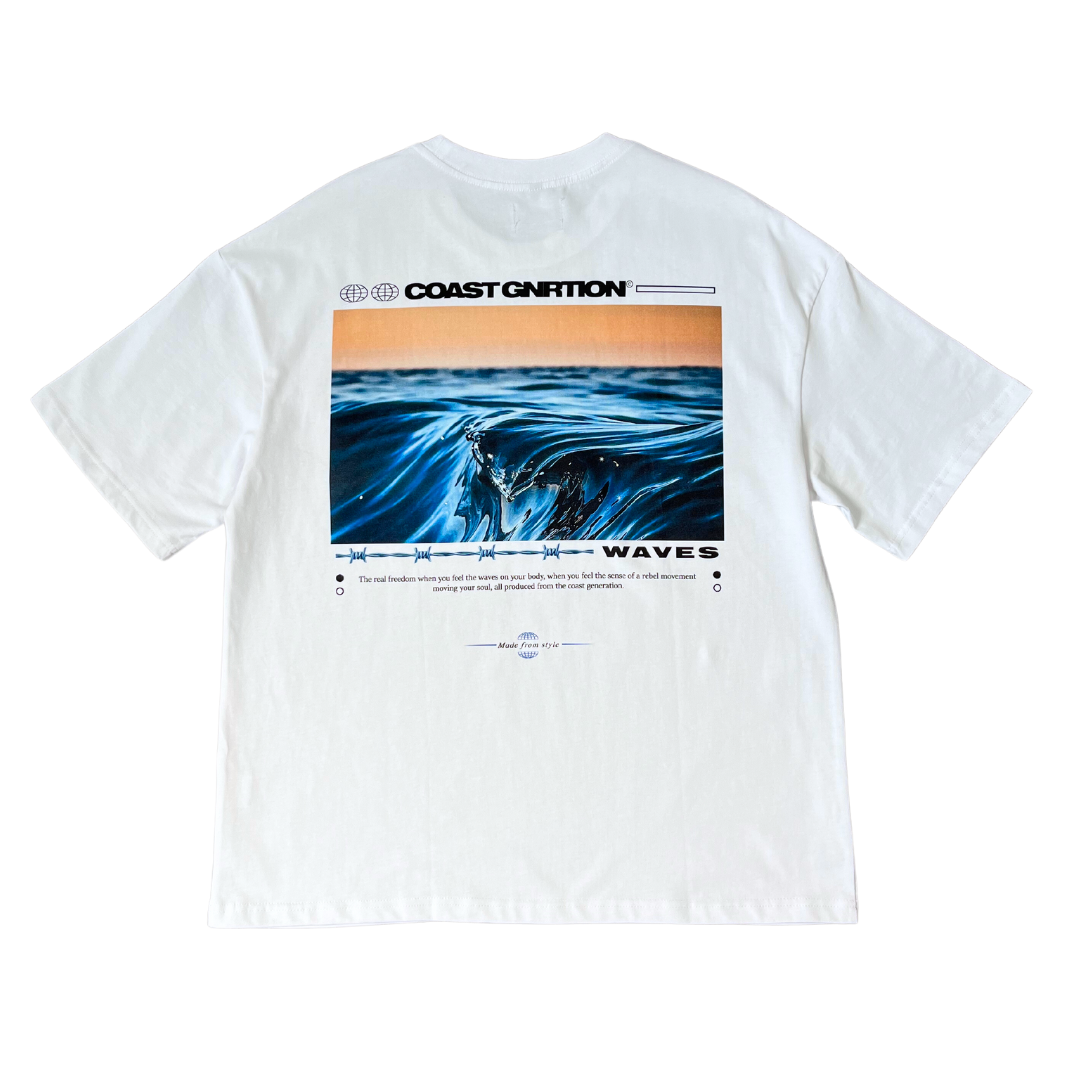 Waves T-shirt CoastBcn