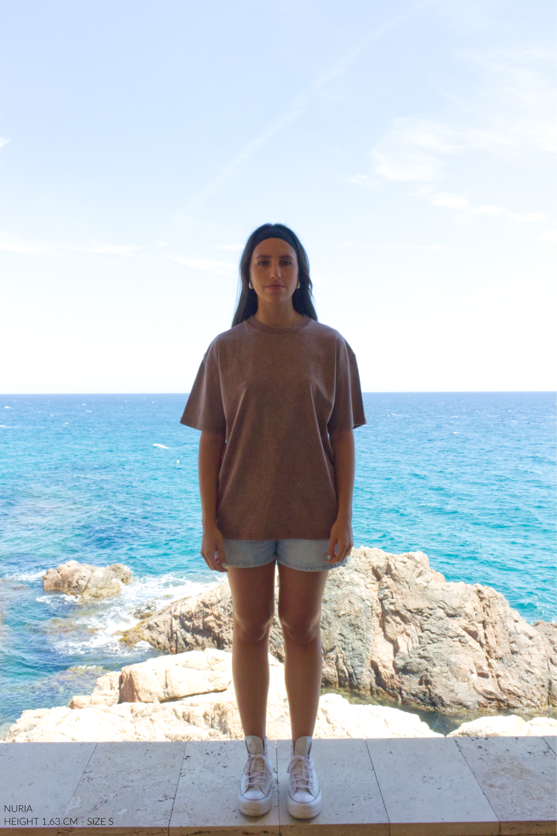 Brown Washed Icon T-shirt CoastBcn