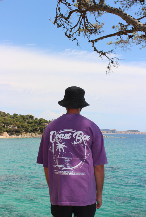 Purple Surf Club T-shirt CoastBcn