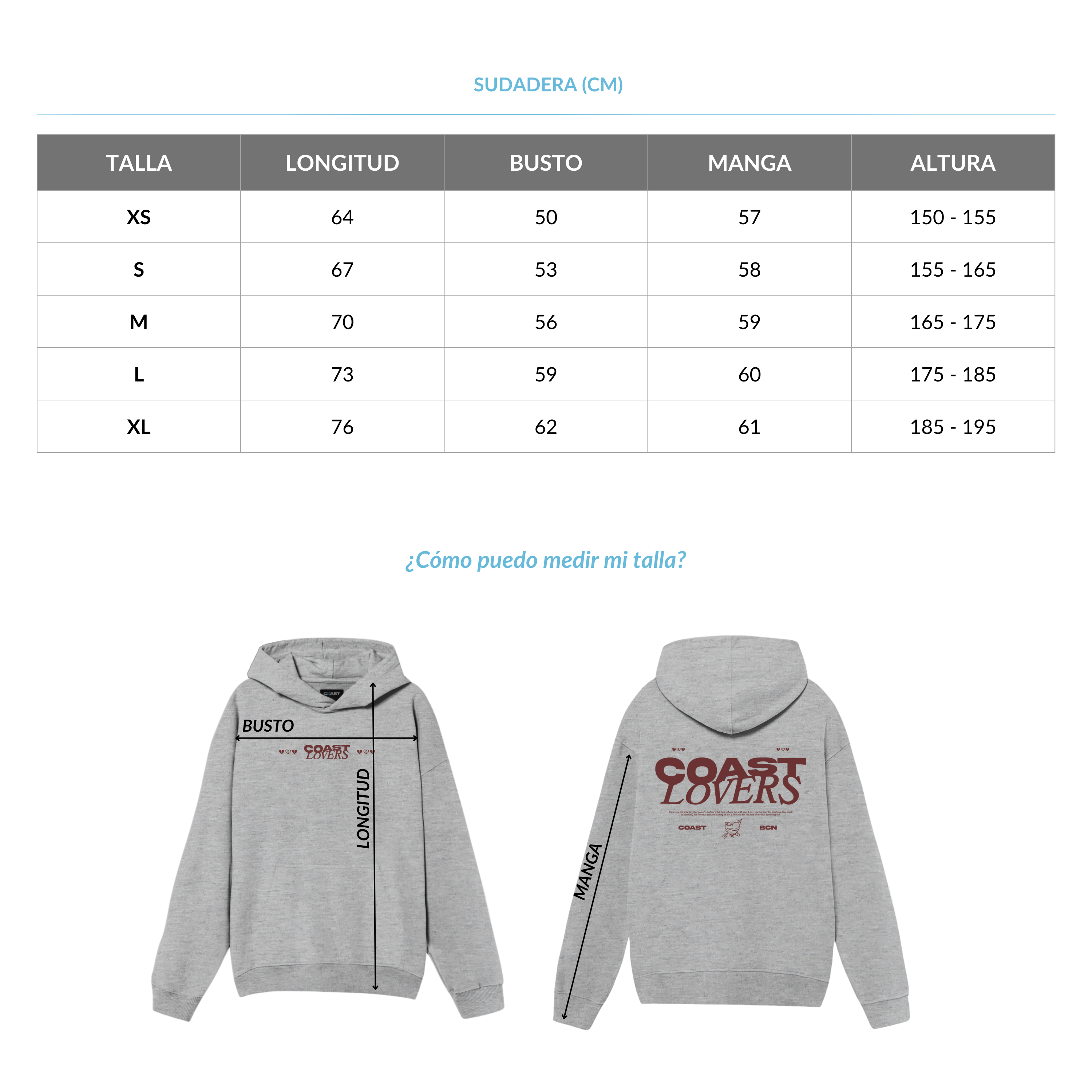 White Coast Lovers Hoodie