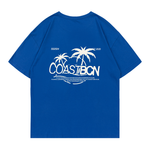 Electric Blue Horizon T-Shirt CoastBcn