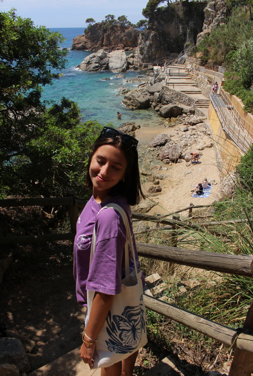 Purple Surf Club T-shirt CoastBcn