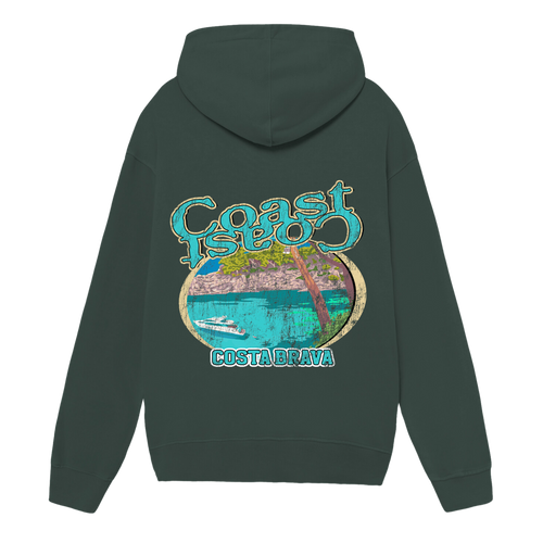 Green Costa Brava Hoodie CoastBcn