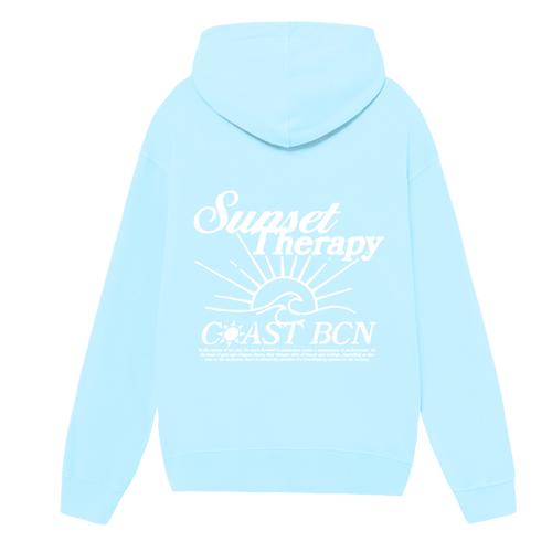 Baby Blue Therapy Hoodie CoastBcn