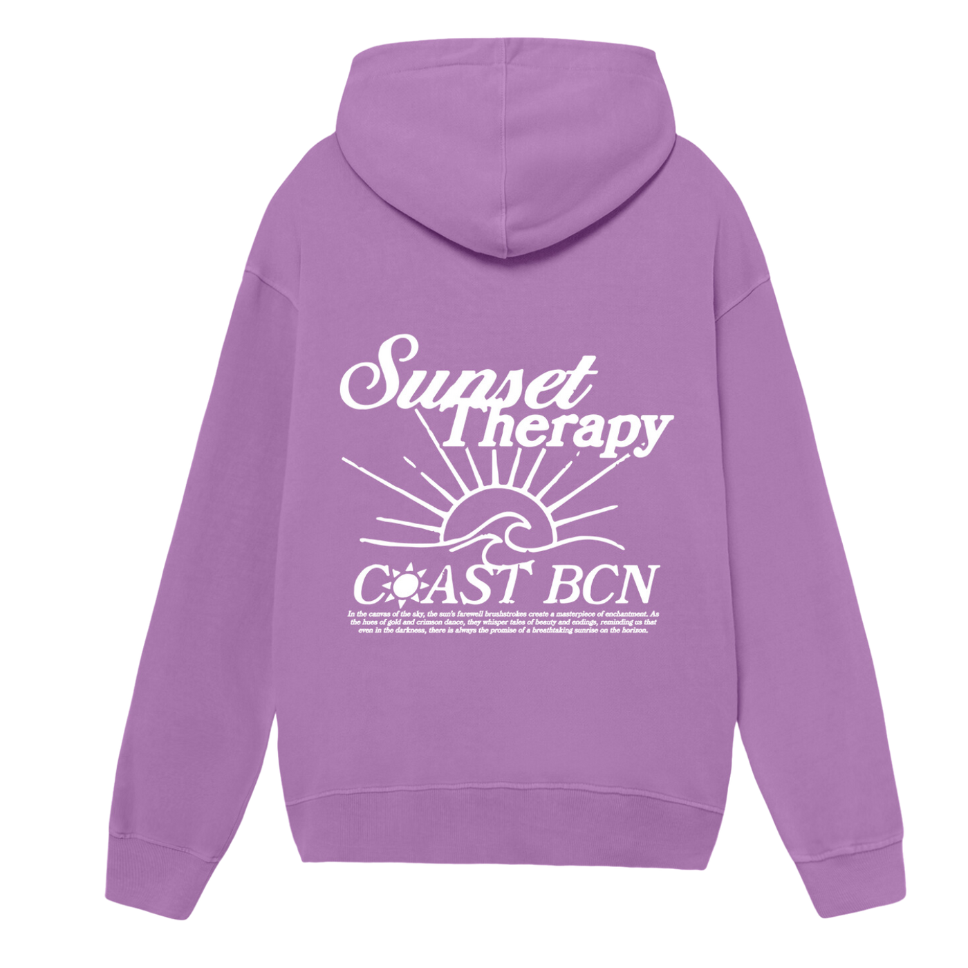 Purple Therapy Hoodie CoastBcn