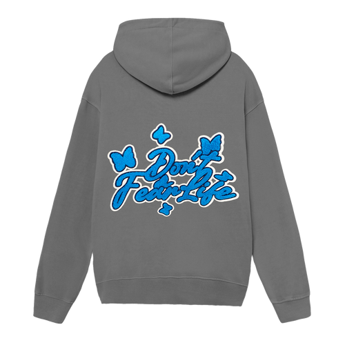 Gray Don't Fear Hoodie CoastBcn