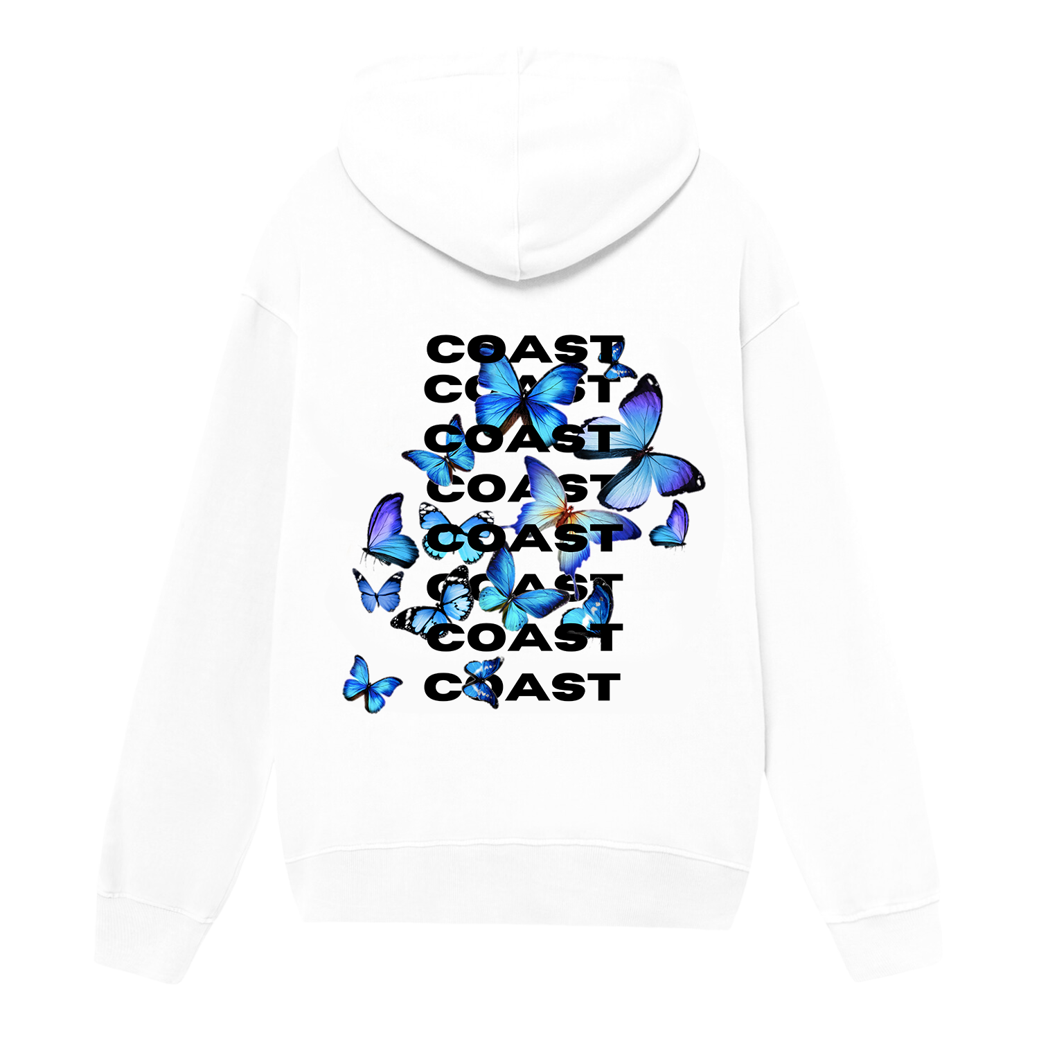 Coast Butterfly Premium Hoodie CoastBcn