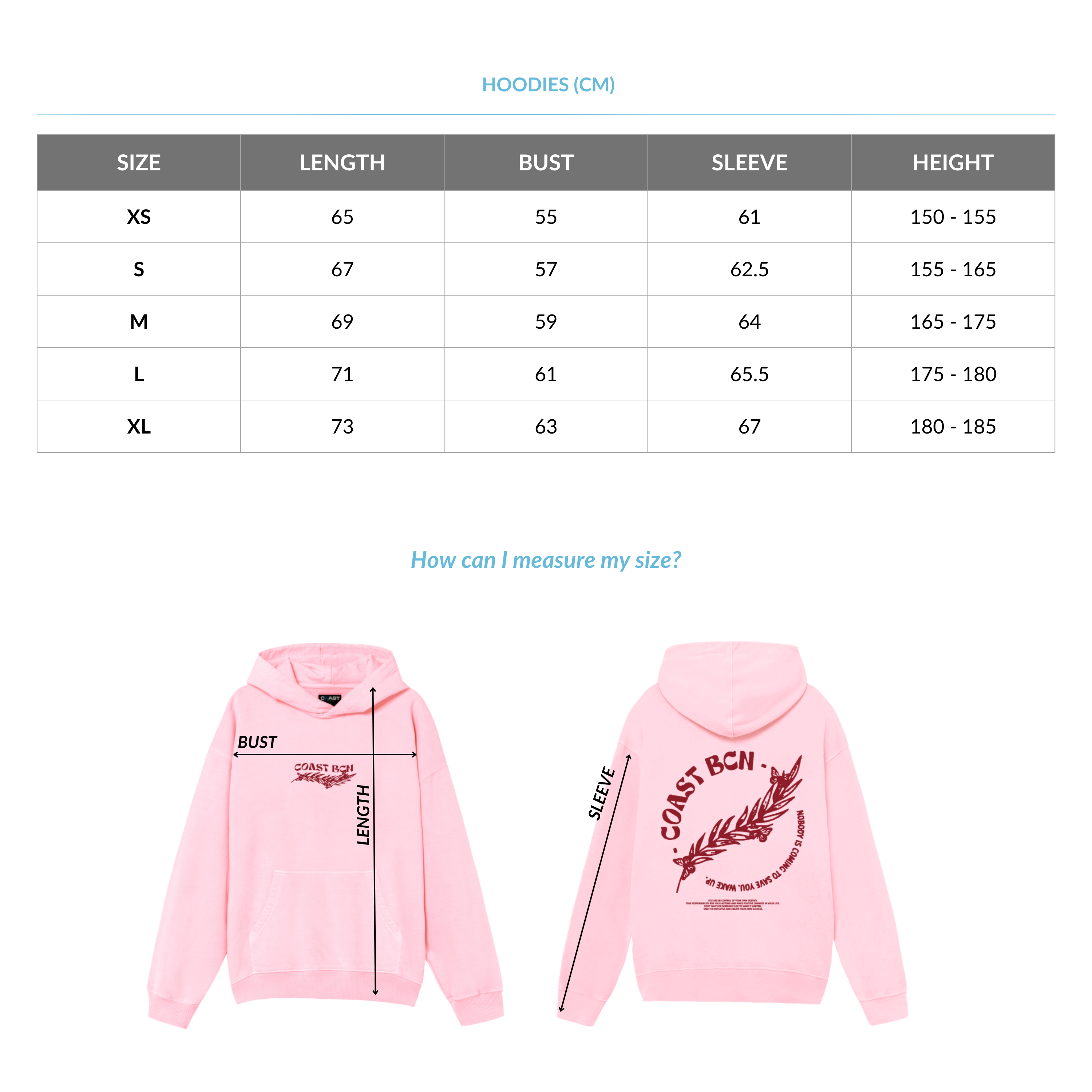 Pink Wake Up Hoodie
