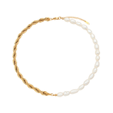 Gold Pearl Necklace CoastBcn