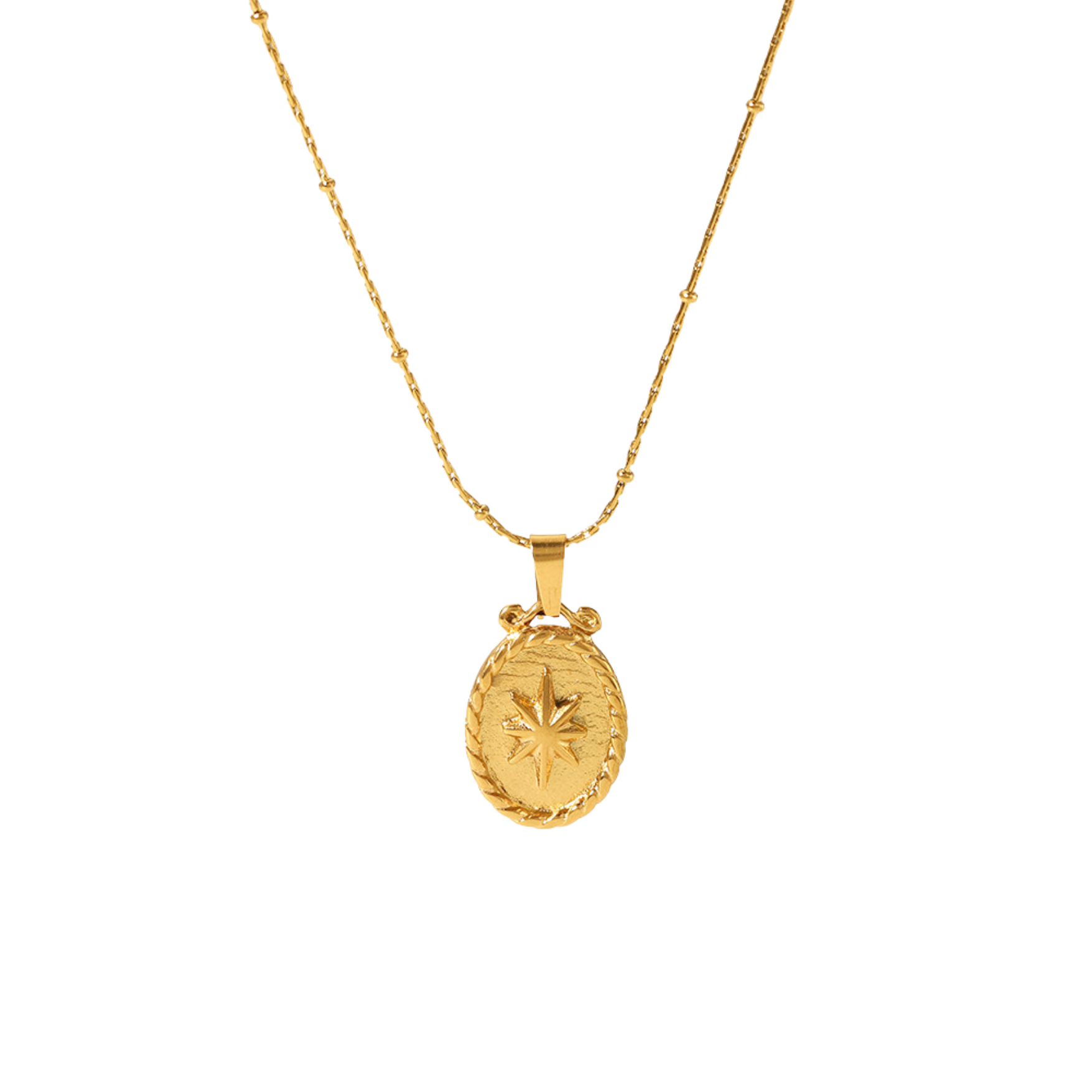 Gold Star Necklace CoastBcn