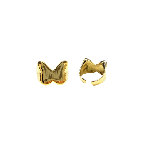 Gold Plated Logo Ring CoastBcn