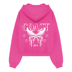 Pink Flake Hoodie CoastBcn