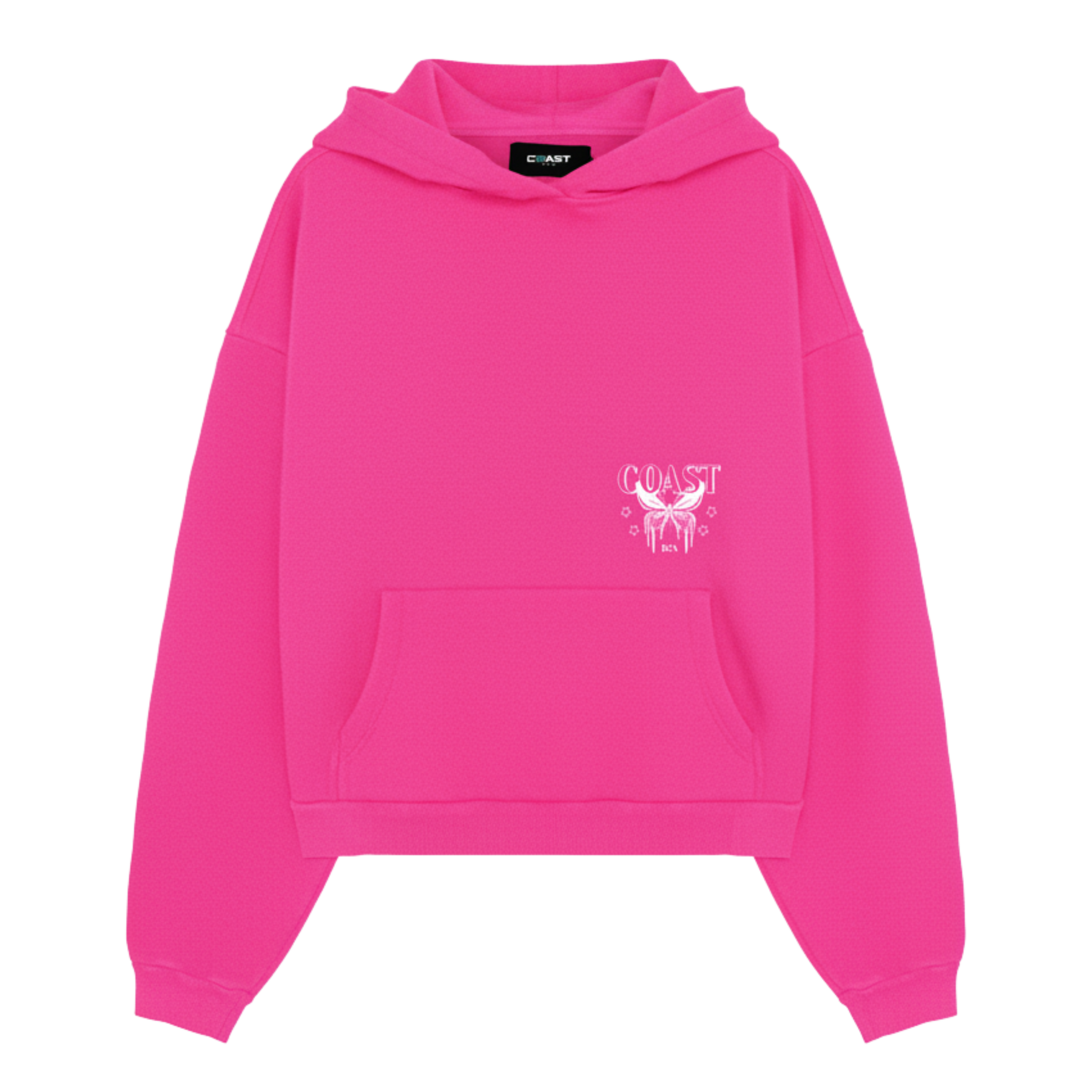 Pink Flake Hoodie CoastBcn