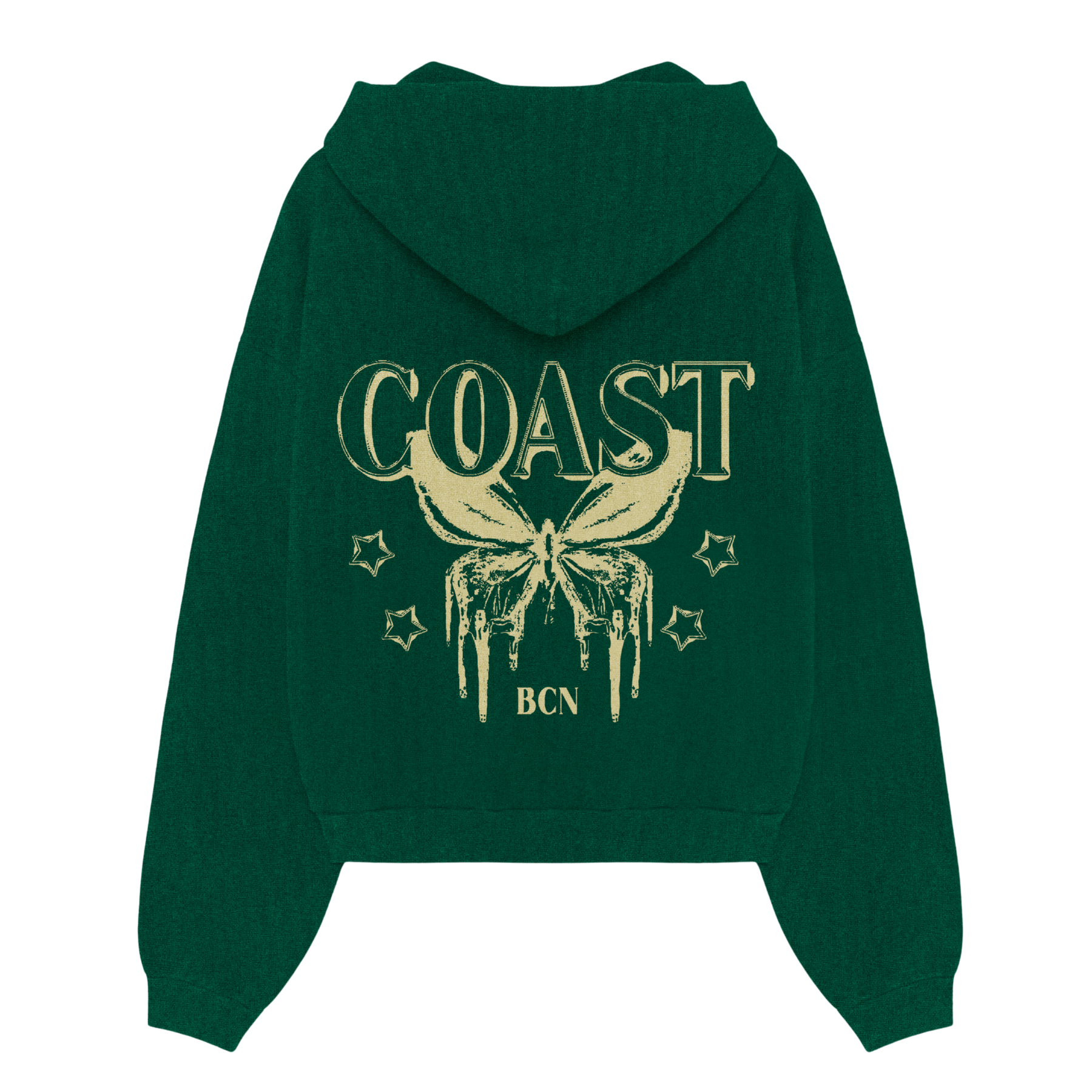 Green Flake Hoodie CoastBcn