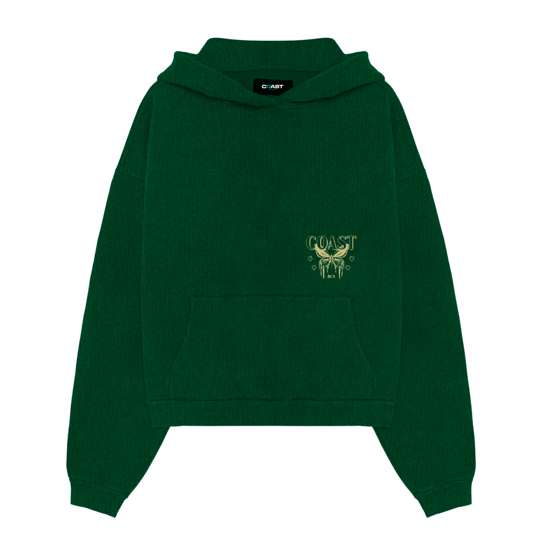 Green Flake Hoodie CoastBcn