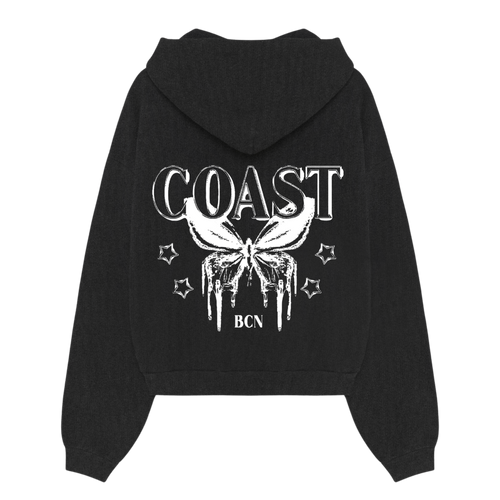 Black Flake Hoodie CoastBcn