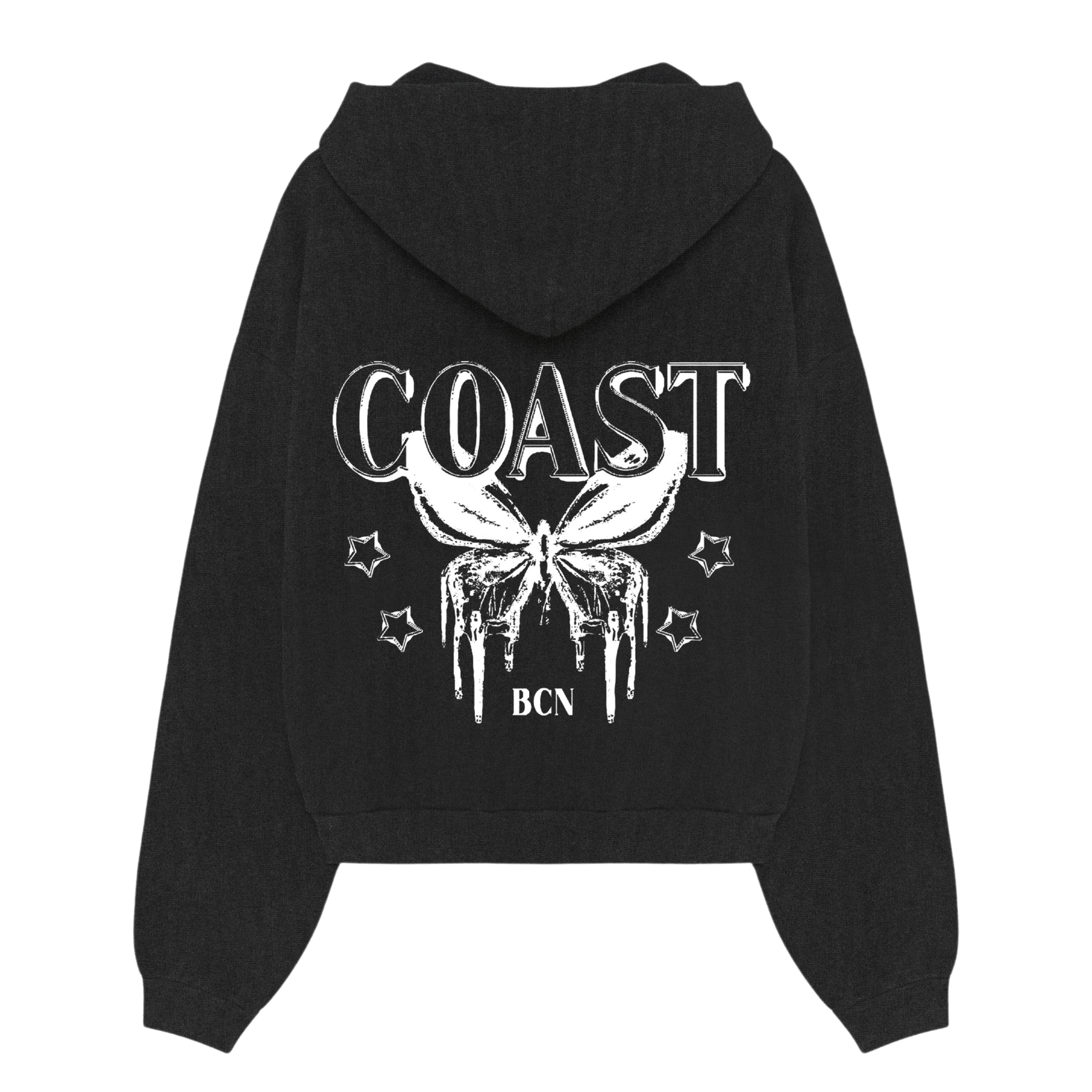 Black Flake Hoodie CoastBcn