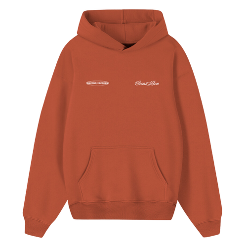 Orange Less Stalking Hoodie CoastBcn