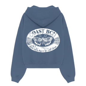 Light Blue Peace Hoodie CoastBcn