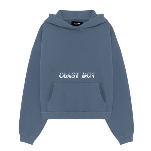 Light Blue Peace Hoodie CoastBcn