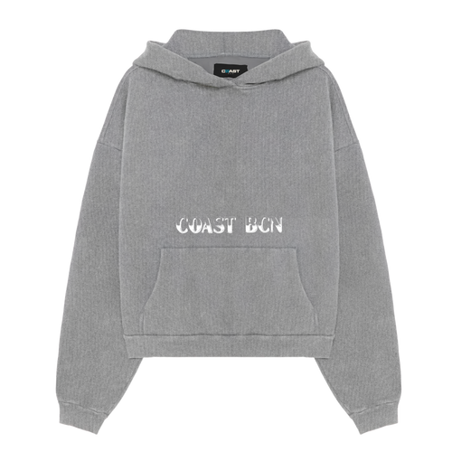 Gray Peace Hoodie CoastBcn