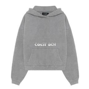 Gray Peace Hoodie CoastBcn
