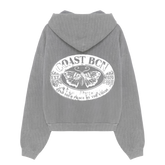 Gray Peace Hoodie CoastBcn
