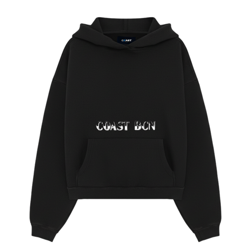 Black Peace Hoodie CoastBcn