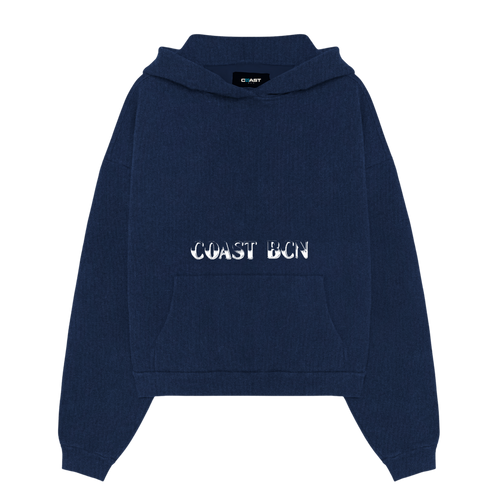 Navy Peace Hoodie CoastBcn