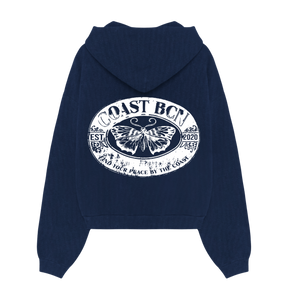 Navy Peace Hoodie CoastBcn