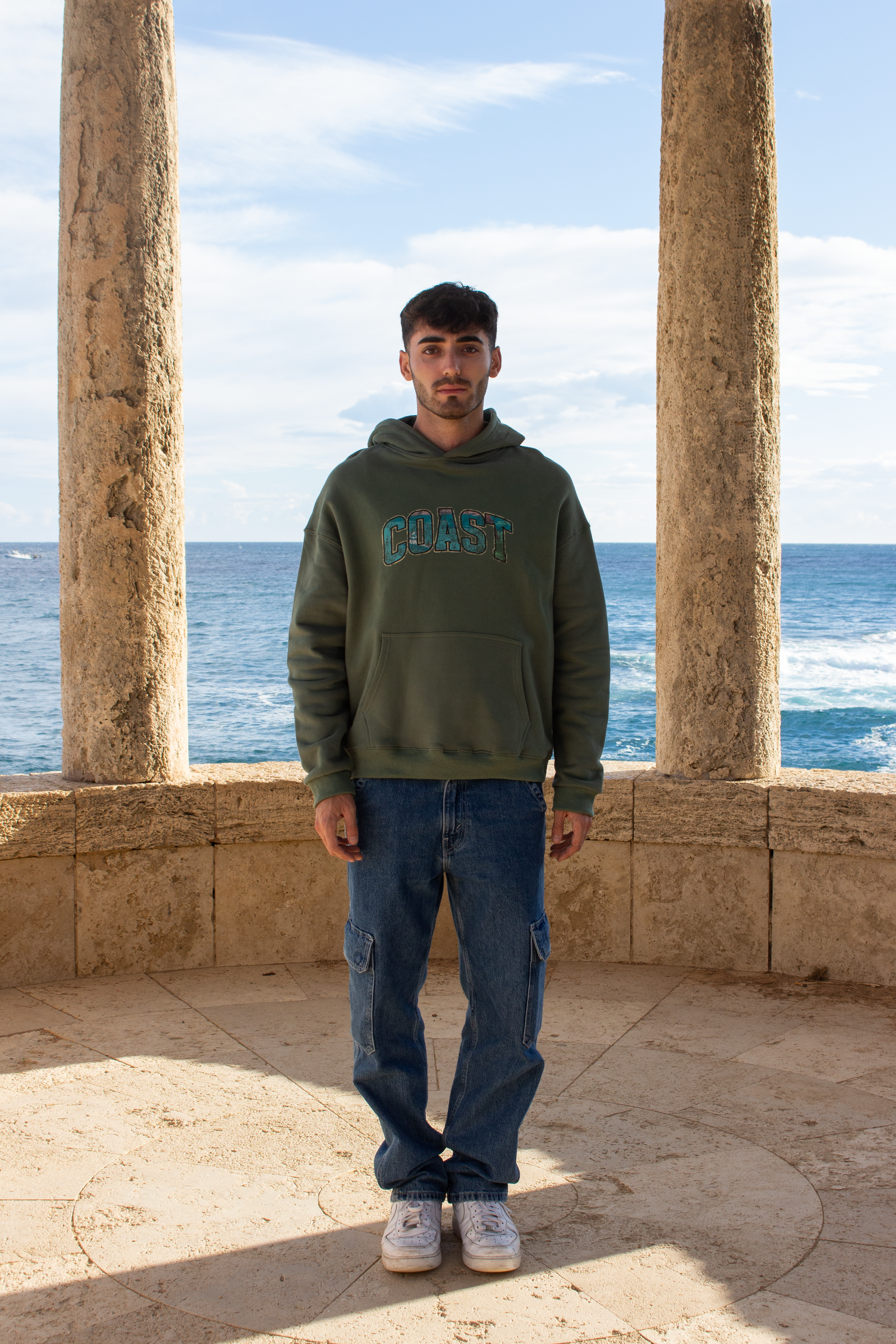 Green Costa Brava Hoodie CoastBcn