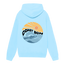Baby Blue Outer Hoodie CoastBcn