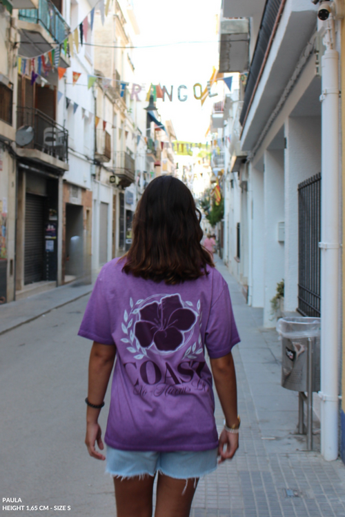 Purple Aloha T-shirt CoastBcn