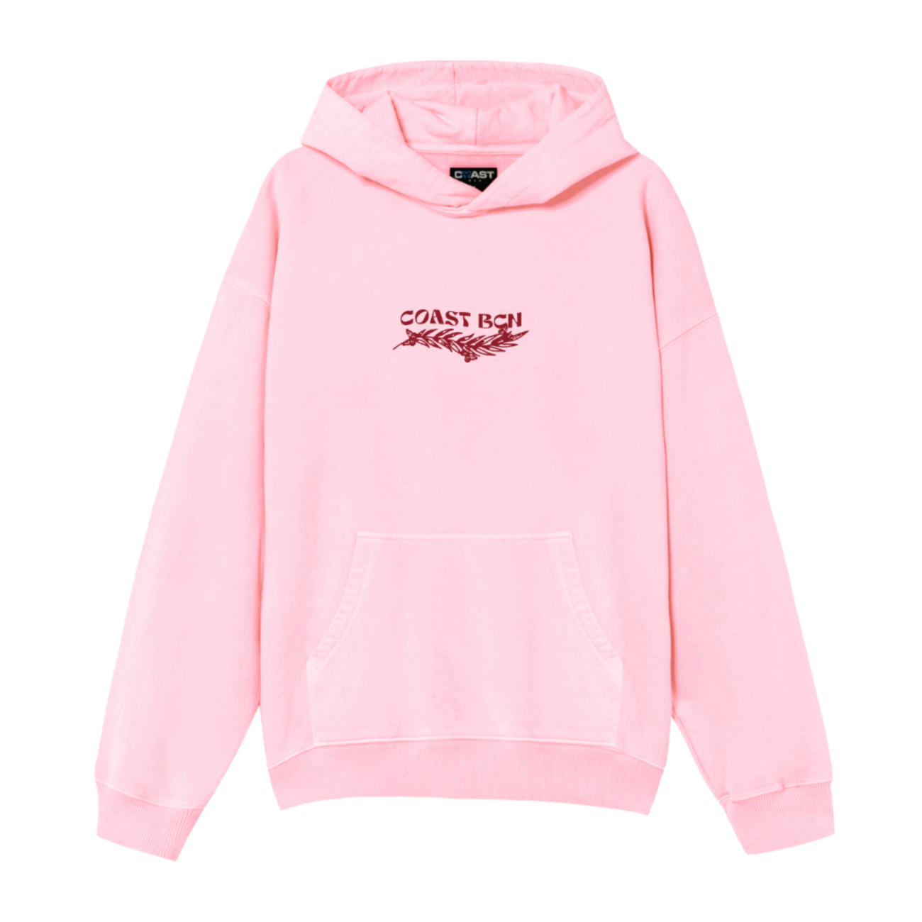 Pink Wake Up Hoodie CoastBcn