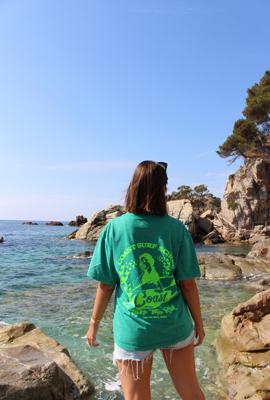 Green Surf Club T-shirt CoastBcn