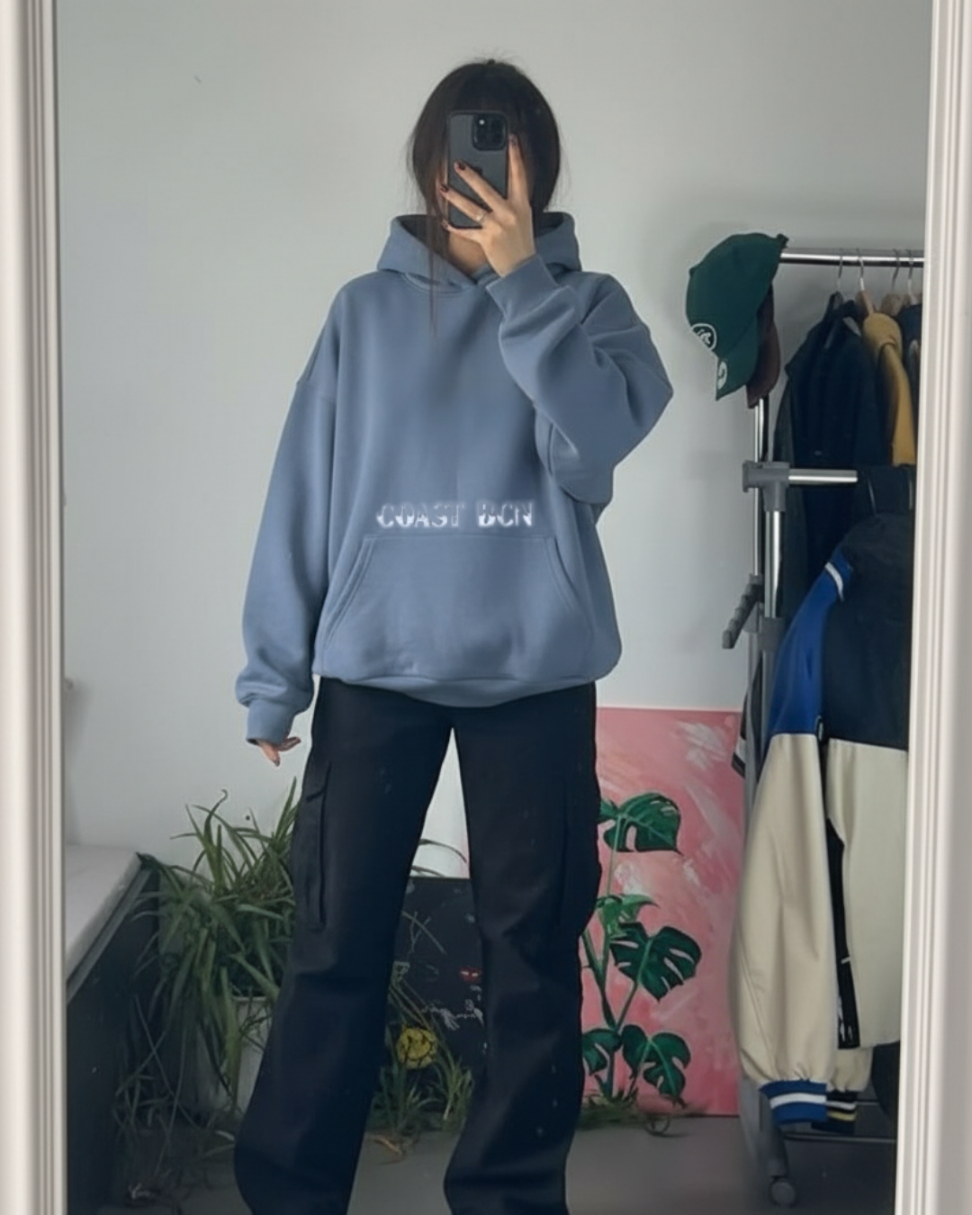 Black Peace Hoodie CoastBcn