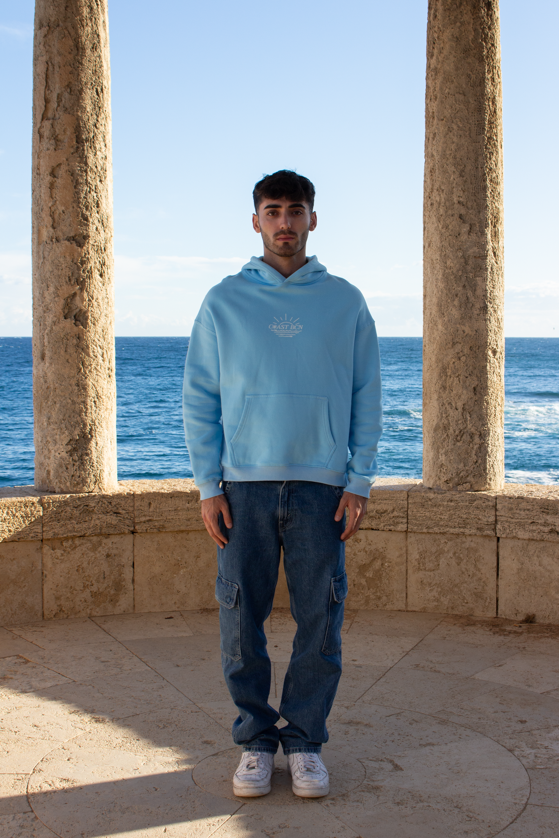 Baby Blue Therapy Hoodie CoastBcn