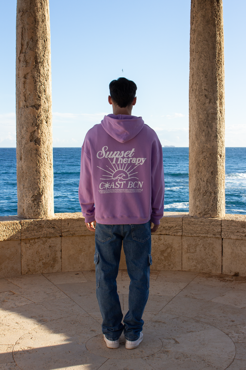 Purple Therapy Hoodie CoastBcn